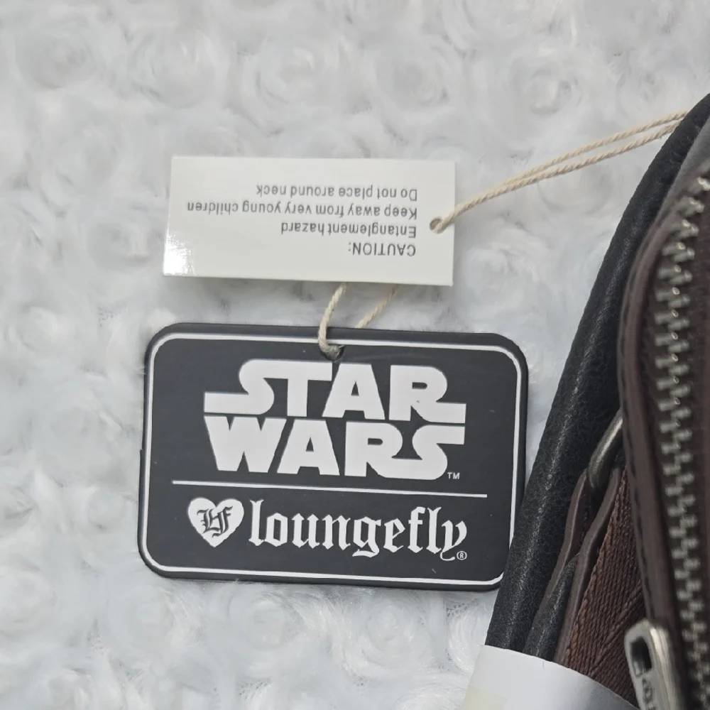 Loungefly Star Wars Brown, Tan & Black Mini Backpack